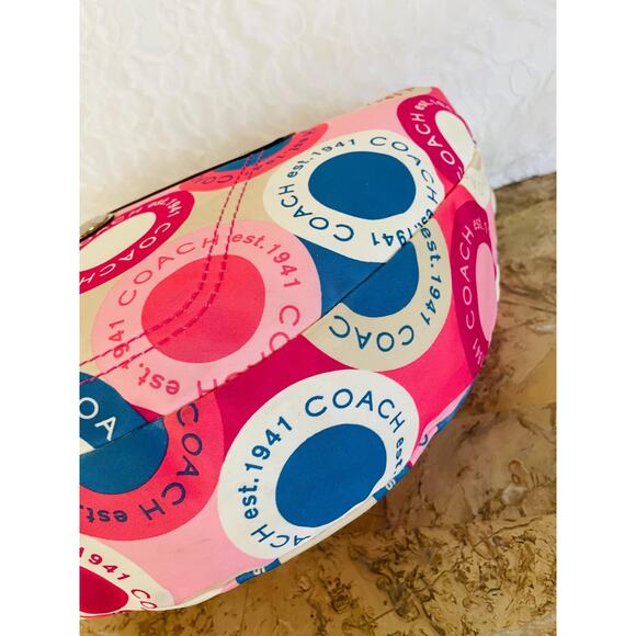 Vtg COACH Purse Poppy Large Hobo Shoulder Bag F15166 - Picture 8 of 9